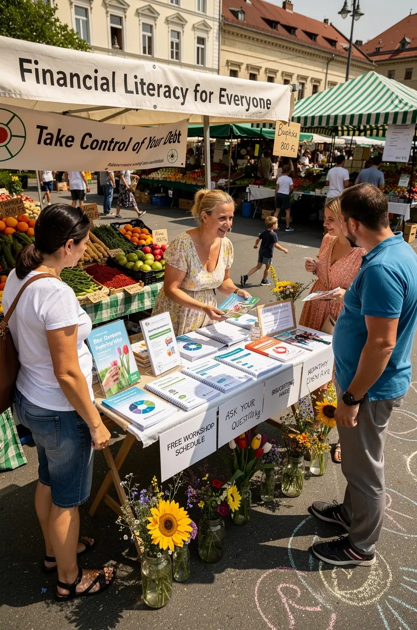 Személyes pénzügyek alapjai és adósságcsökkentés lépésről lépésre munkafüzet bemutatója.
