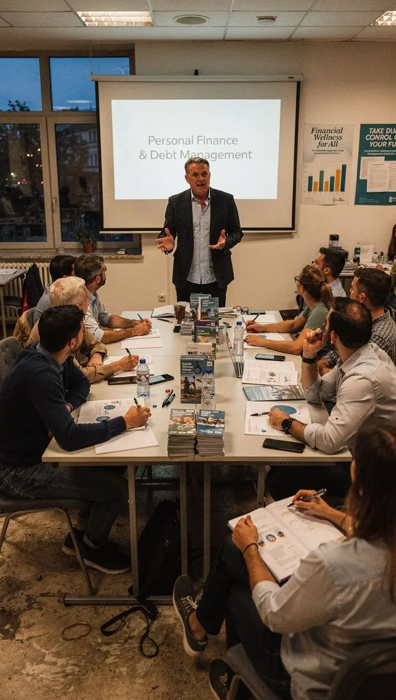 Grafikon az adósság csökkenéséről és a pénzügyi célok eléréséről egy személyes pénzügyi blogon.