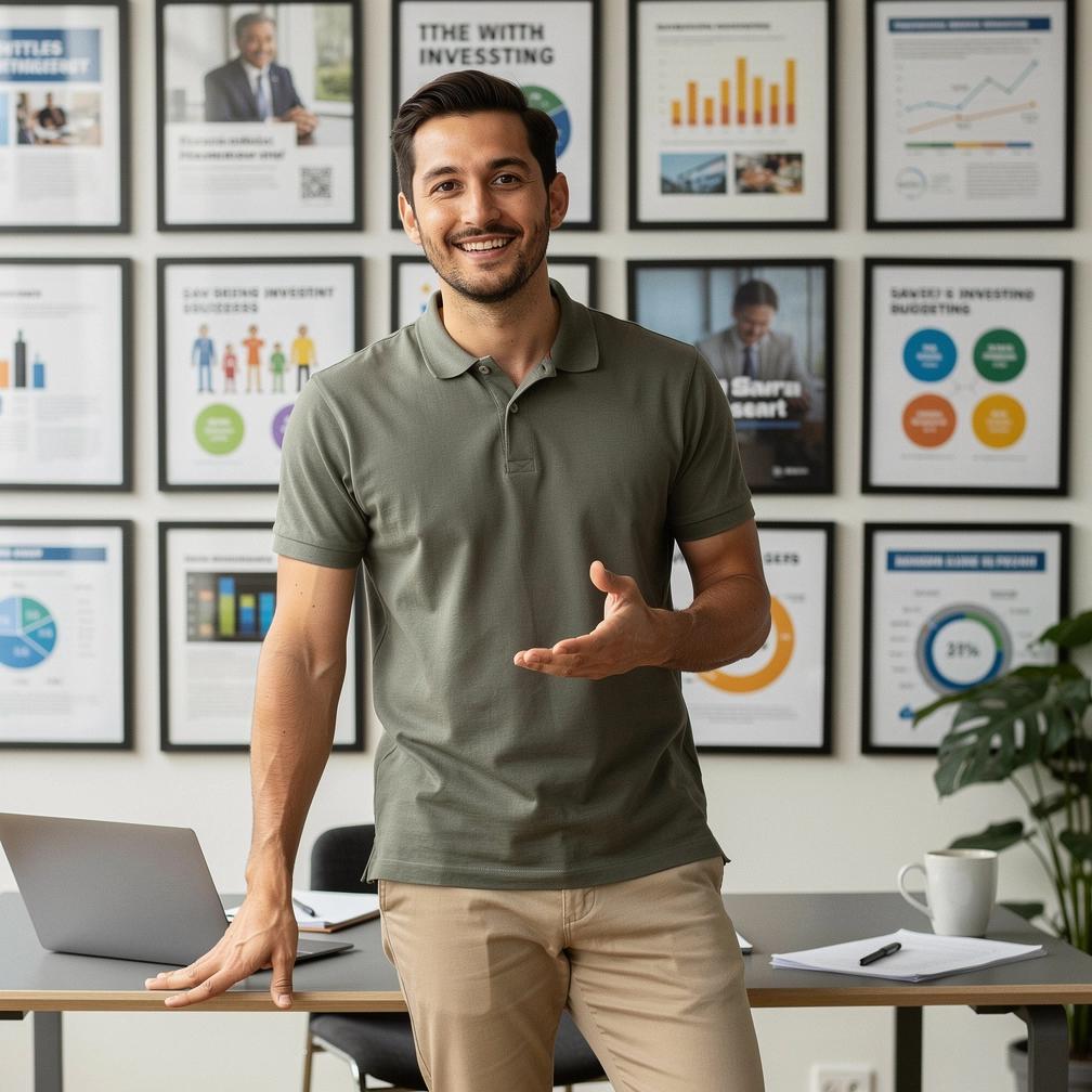 Pénzügyi tanácsadó segít az ügyfélnek személyre szabott adósságcsökkentési terv kidolgozásában egy modern irodában.